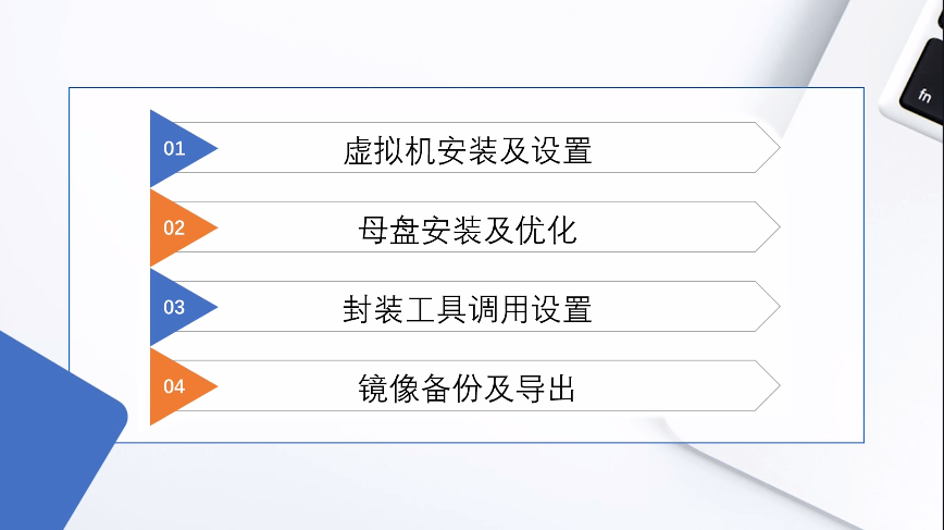 系统封装四部曲(二):母盘安装及优化 系统封装四部曲(二):母盘安装及优化